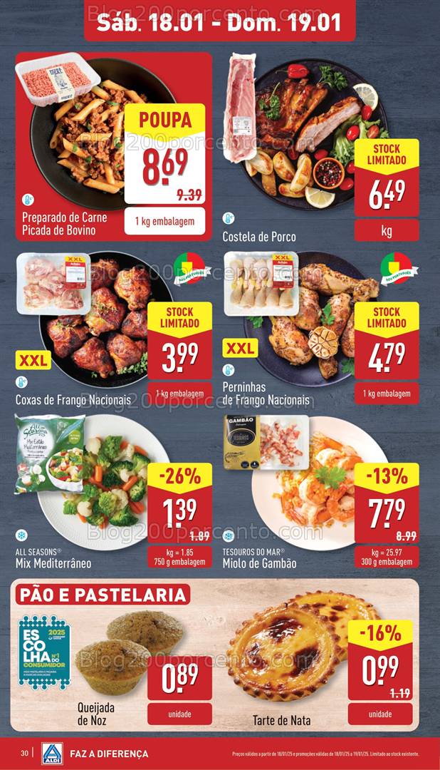 Antevisão Folheto ALDI Promoções de 15 a 21 janeiro