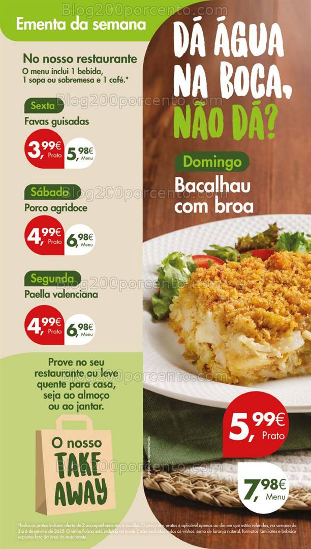 Antevisão Folheto PINGO DOCE Promoções de 3 a 8 janeiro