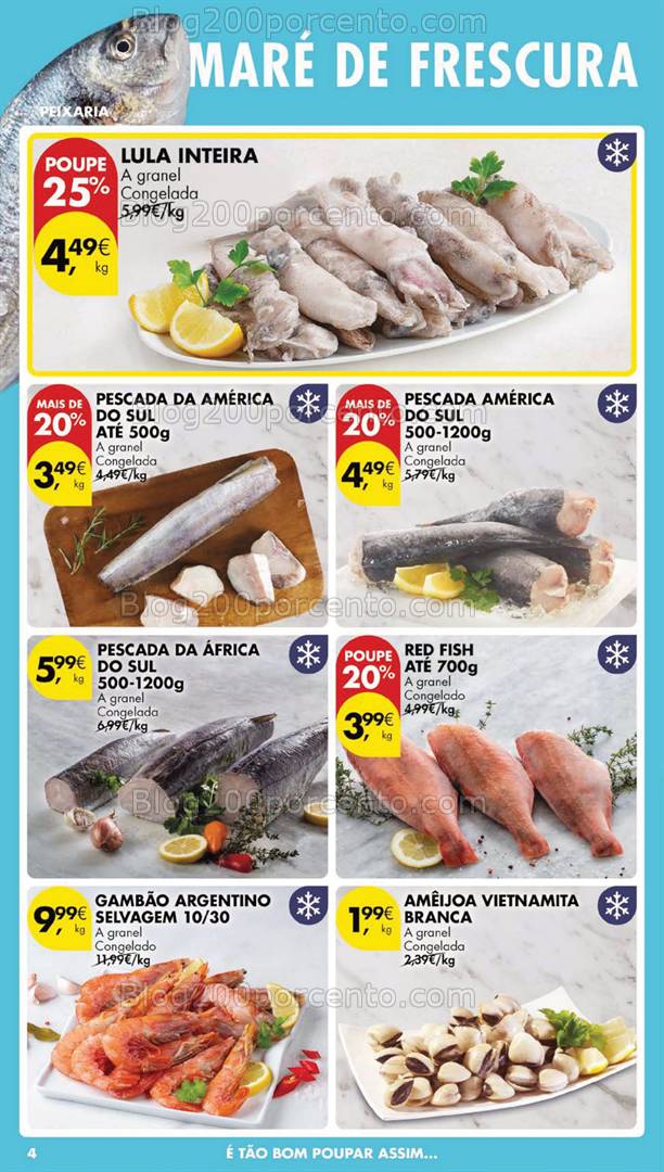 Antevisão Folheto PINGO DOCE Fim de Semana Promoções de 4 a 5 janeiro