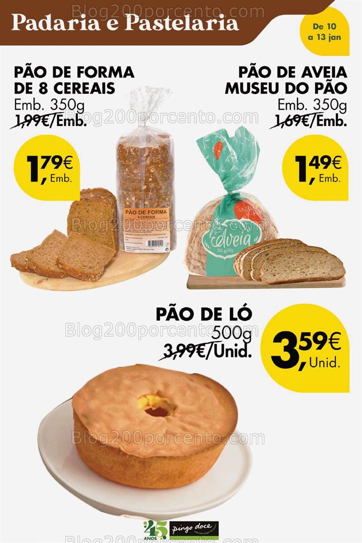 Antevisão Folheto PINGO DOCE Promoções Fim de Semana - 10 a 13 janeiro