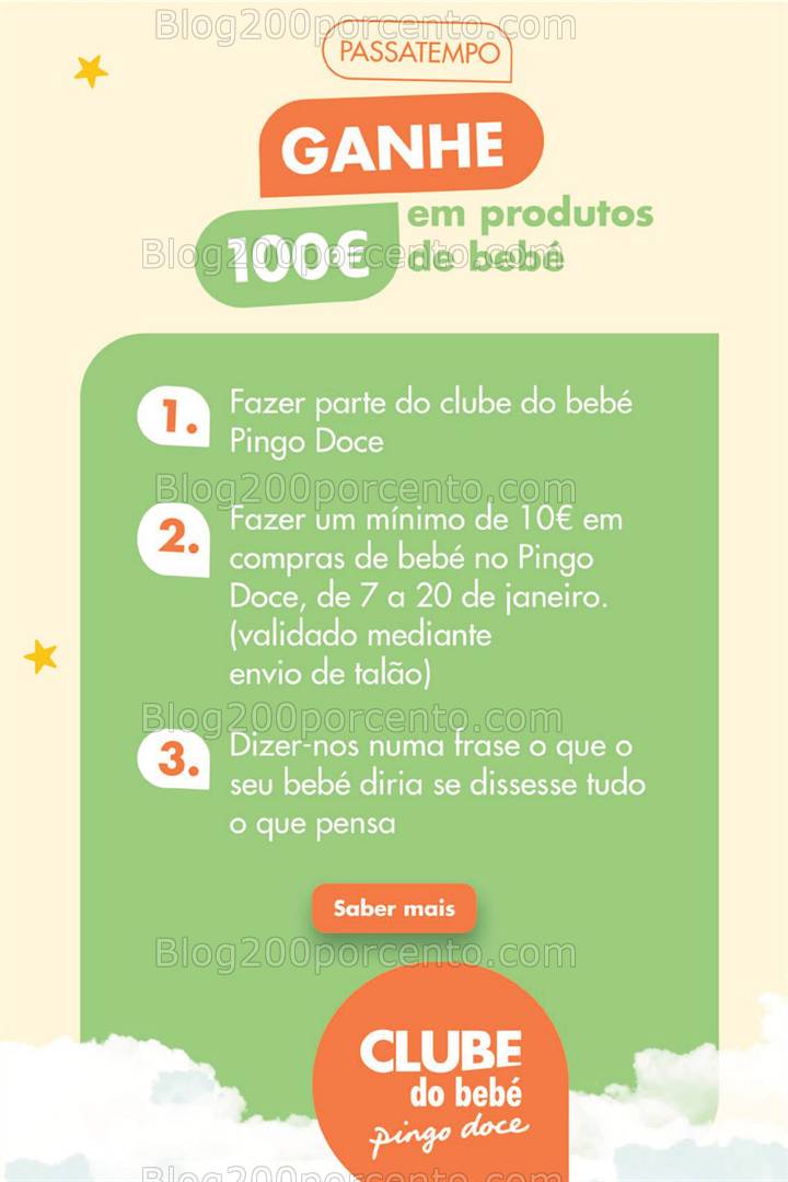 Antevisão Folheto PINGO DOCE Promoções Fim de Semana - 10 a 13 janeiro