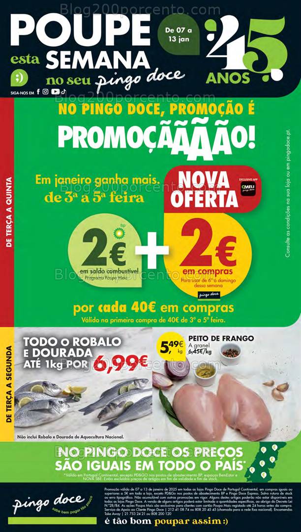 Antevisão Folheto PINGO DOCE Lojas Pequenas Promoções de 7 a 13 janeiro