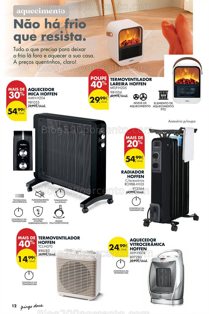 Antevisão Folheto PINGO DOCE Aquecimento Promoções até 3 janeiro