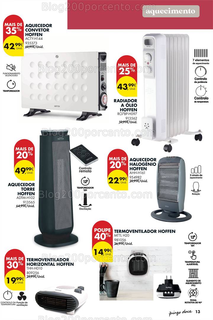 Antevisão Folheto PINGO DOCE Bazar Inverno Promoções de 14 janeiro a 3 fevereiro