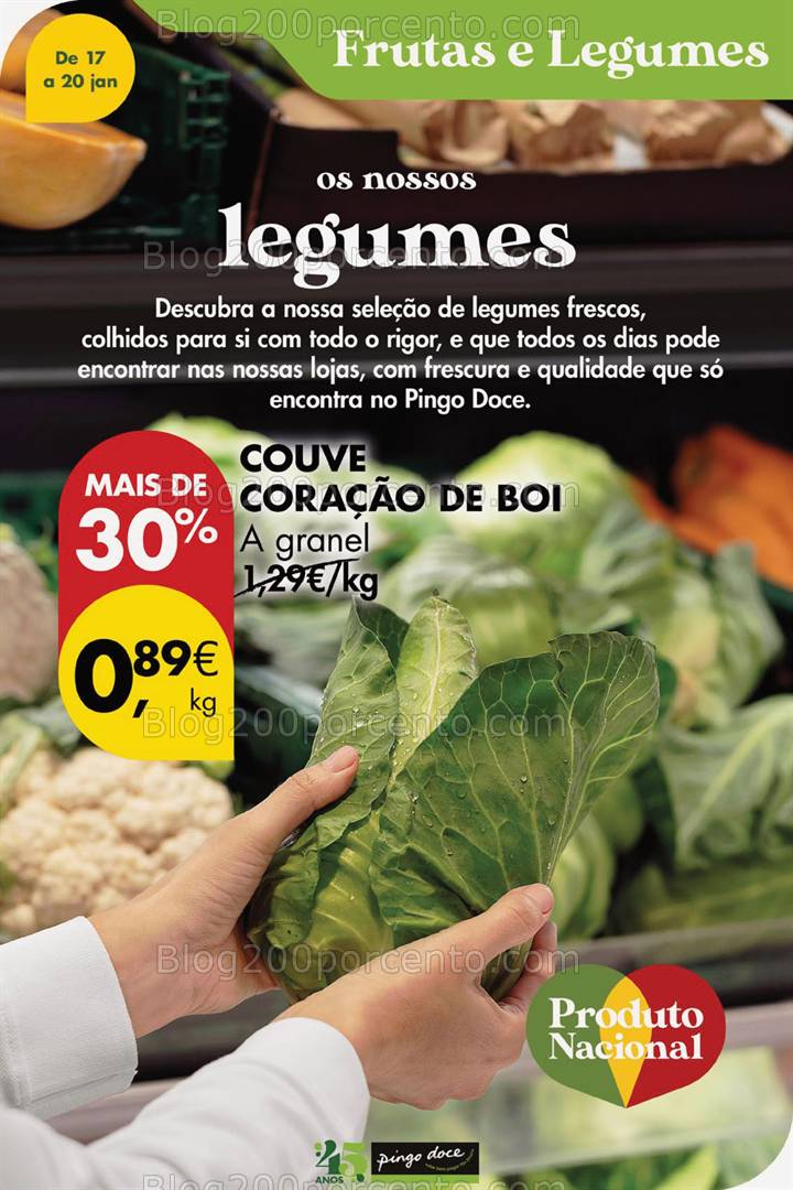 Antevisão Folheto PINGO DOCE Promoções Fim de Semana - 18 e 19 janeiro