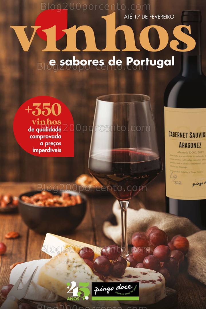 Antevisão Folheto PINGO DOCE Extra Sabores de Portugal Promoções de 14 janeiro a 17 fevereiro