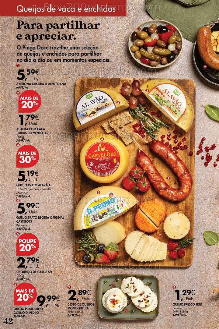 Antevisão Folheto PINGO DOCE Extra Sabores de Portugal Promoções de 14 janeiro a 17 fevereiro