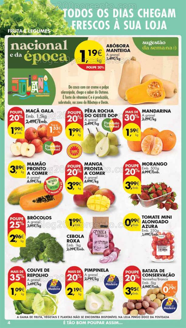 Antevisão Folheto PINGO DOCE Madeira Promoções de 21 a 27 janeiro