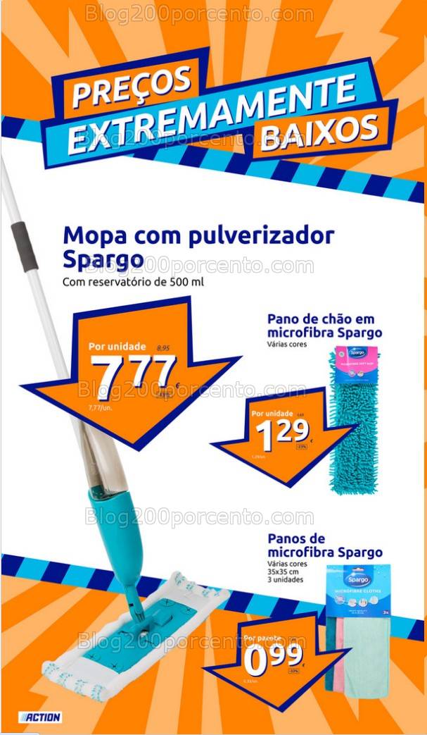 Antevisão Folheto ACTION Promoções de 22 a 28 janeiro