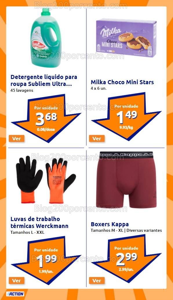 Antevisão Folheto ACTION Promoções de 22 a 28 janeiro