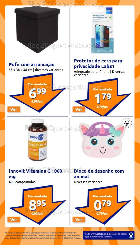 Antevisão Folheto ACTION Promoções de 22 a 28 janeiro