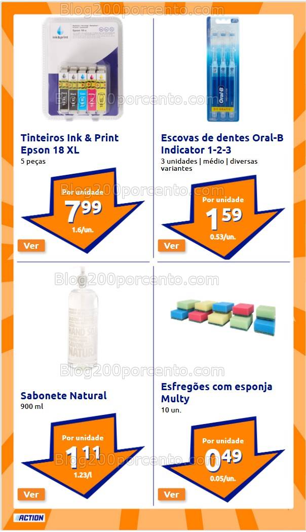 Antevisão Folheto ACTION Promoções de 15 a 21 janeiro