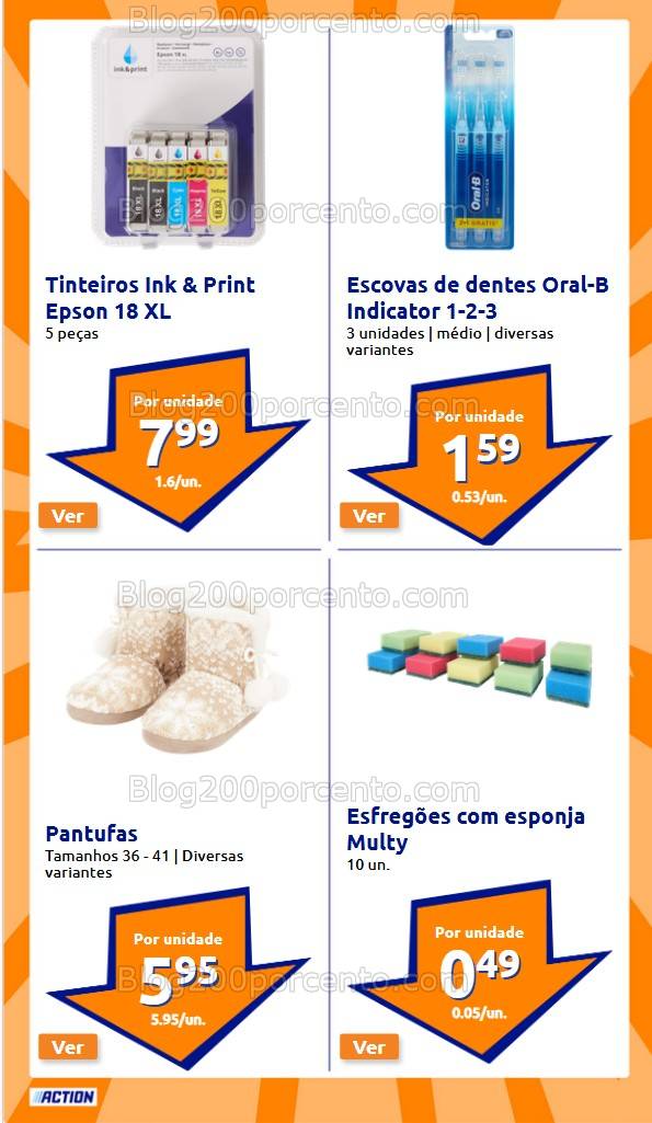 Antevisão Folheto ACTION Promoções de 8 a 14 janeiro