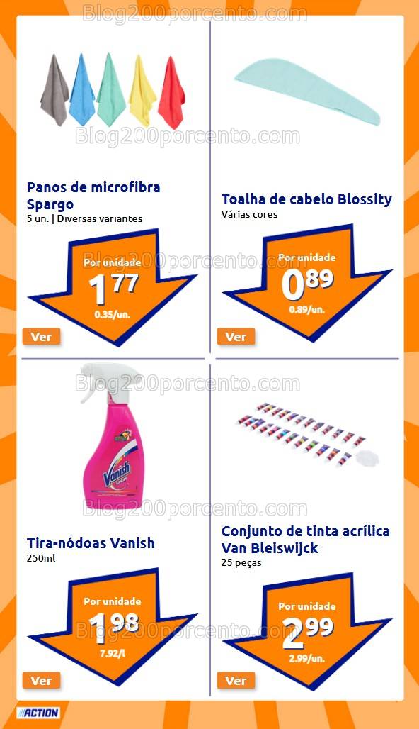 Antevisão Folheto ACTION Promoções de 8 a 14 janeiro