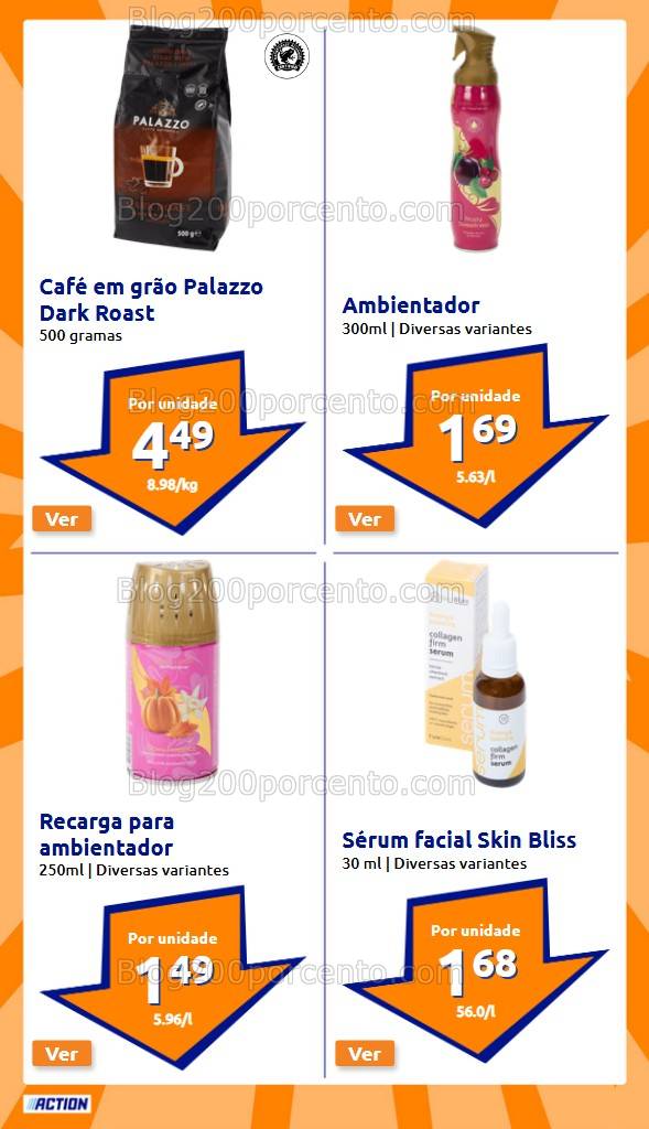 Antevisão Folheto ACTION Promoções de 8 a 14 janeiro