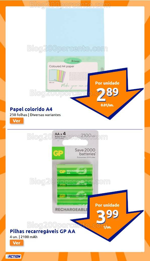 Antevisão Folheto ACTION Promoções até 7 janeiro