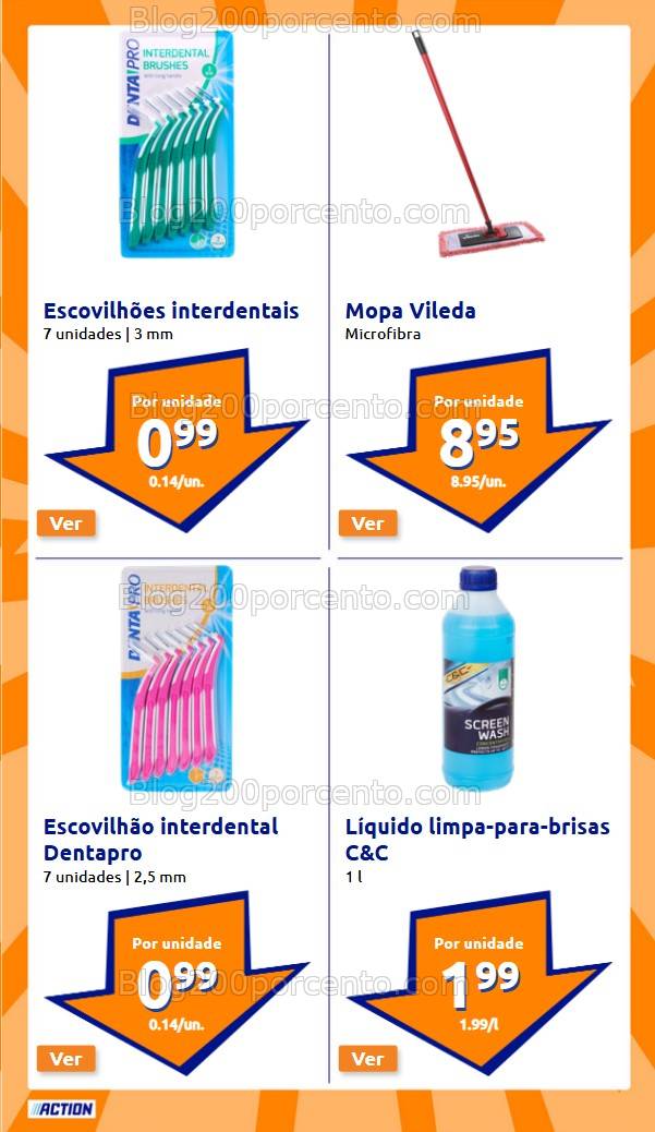 Antevisão Folheto ACTION Promoções até 7 janeiro