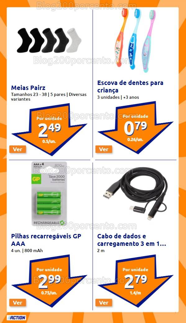 Antevisão Folheto ACTION Promoções até 7 janeiro