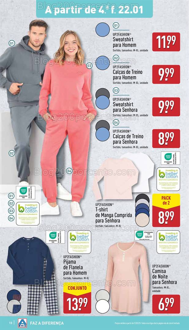 Antevisão Folheto ALDI Promoções de 22 a 28 janeiro