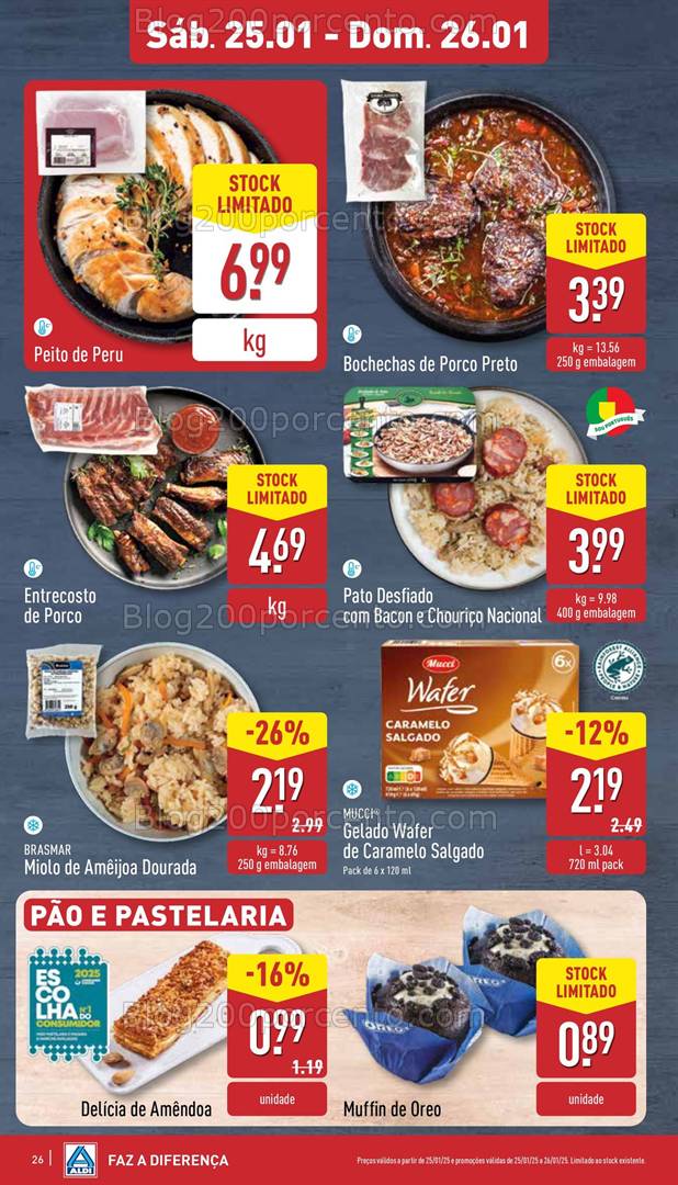 Antevisão Folheto ALDI Promoções de 22 a 28 janeiro