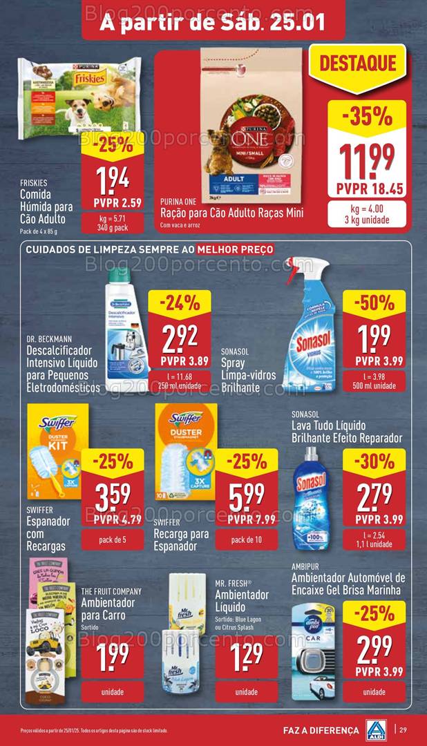 Antevisão Folheto ALDI Promoções de 22 a 28 janeiro