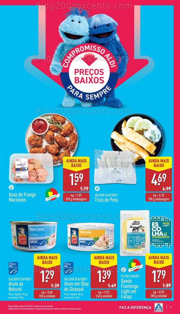 Antevisão Folheto ALDI Promoções de 22 a 28 janeiro