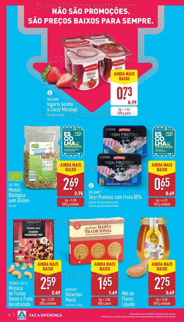 Antevisão Folheto ALDI Promoções de 22 a 28 janeiro