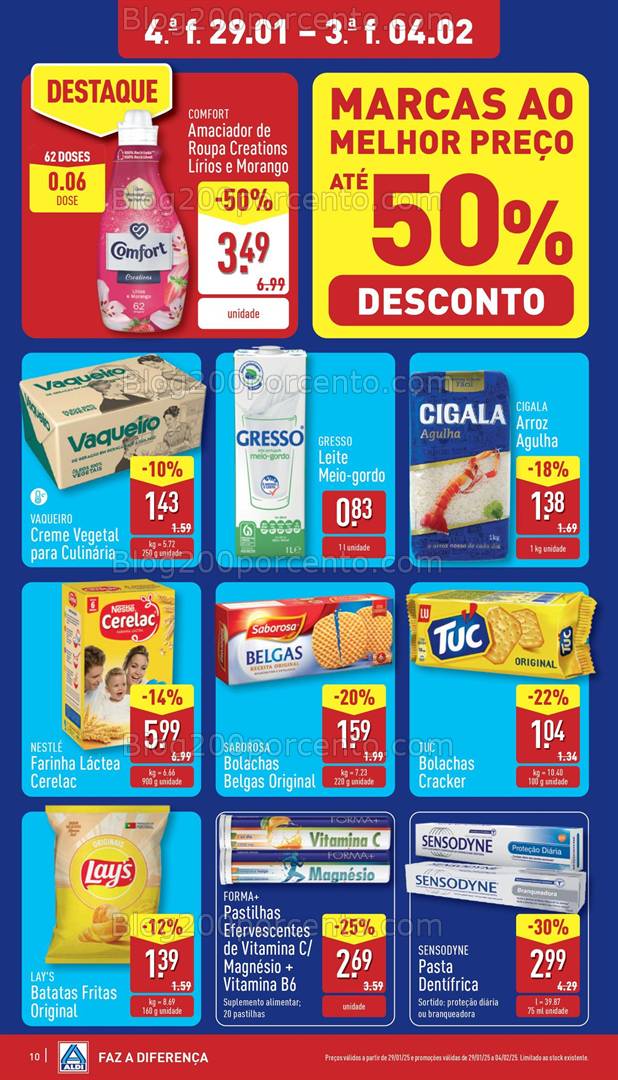 Antevisão Folheto ALDI Promoções de 29 janeiro a 4 fevereiro