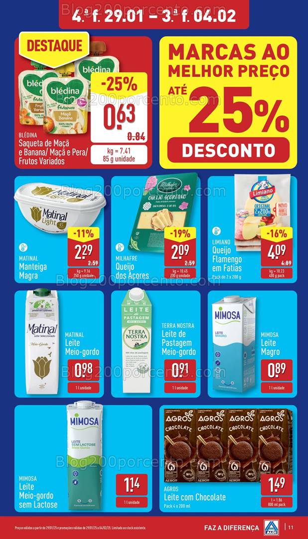 Antevisão Folheto ALDI Promoções de 29 janeiro a 4 fevereiro