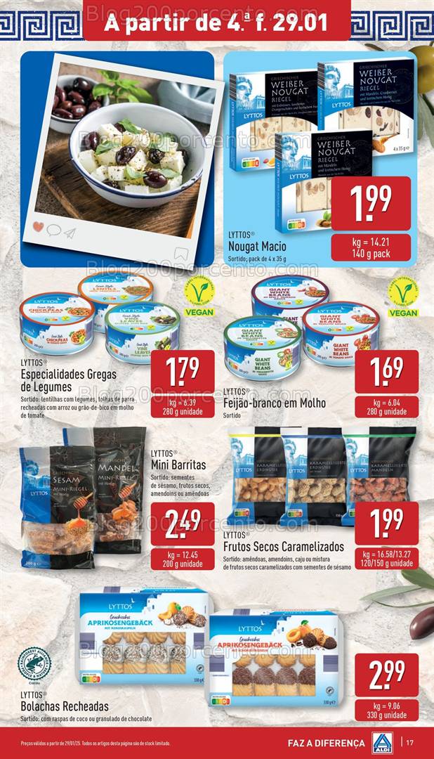 Antevisão Folheto ALDI Promoções de 29 janeiro a 4 fevereiro