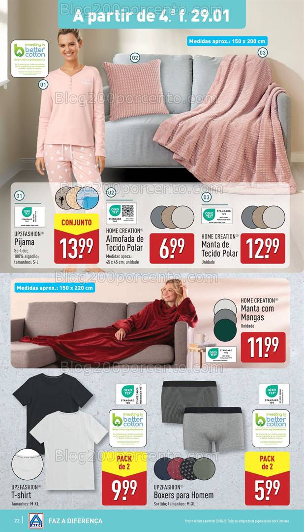 Antevisão Folheto ALDI Bazar Promoções a partir de 29 janeiro