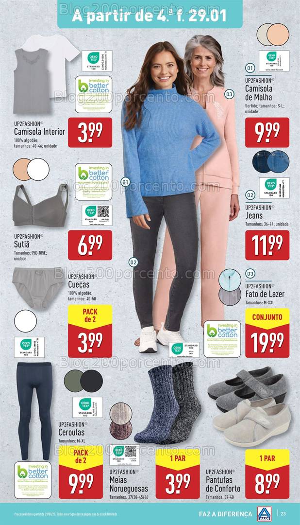 Antevisão Folheto ALDI Bazar Promoções a partir de 29 janeiro