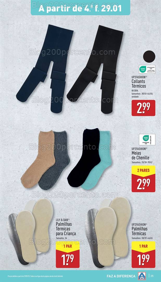 Antevisão Folheto ALDI Bazar Promoções a partir de 29 janeiro