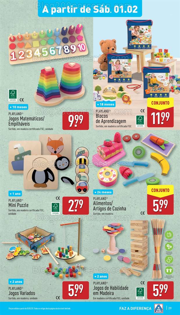 Antevisão Folheto ALDI Bazar Promoções a partir de 1 fevereiro