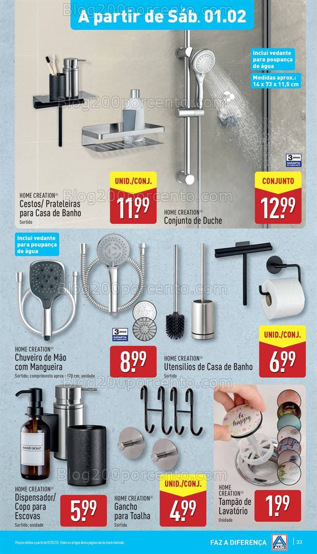 Antevisão Folheto ALDI Promoções de 29 janeiro a 4 fevereiro