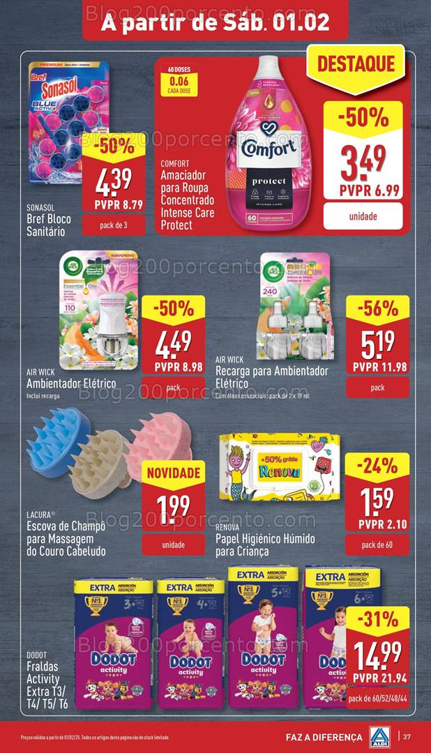 Antevisão Folheto ALDI Promoções de 29 janeiro a 4 fevereiro