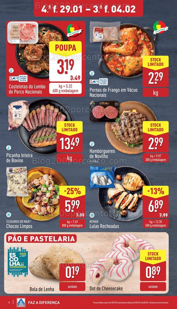 Antevisão Folheto ALDI Promoções de 29 janeiro a 4 fevereiro