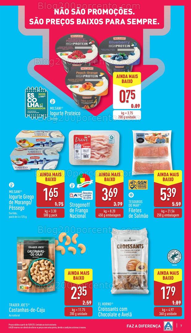 Antevisão Folheto ALDI Promoções de 29 janeiro a 4 fevereiro