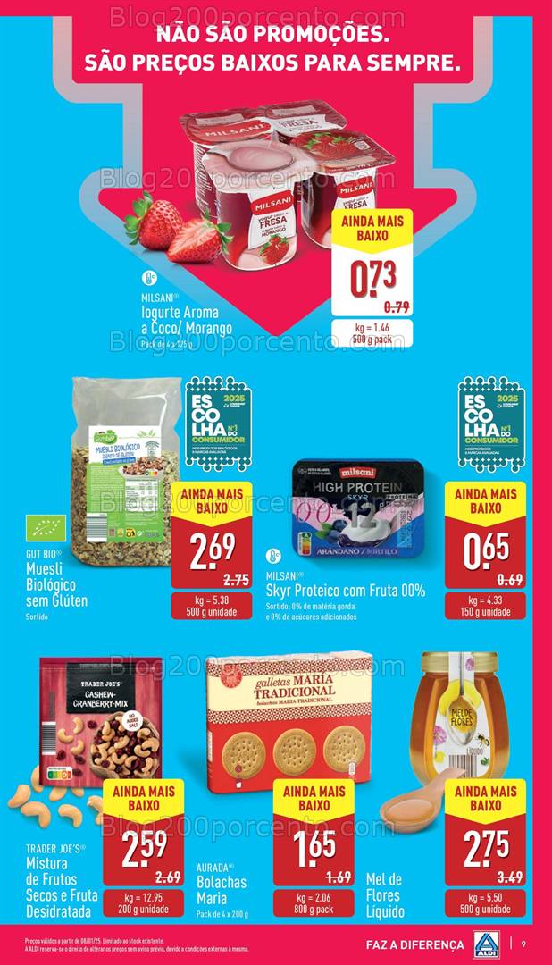 Antevisão Folheto ALDI Promoções de 29 janeiro a 4 fevereiro