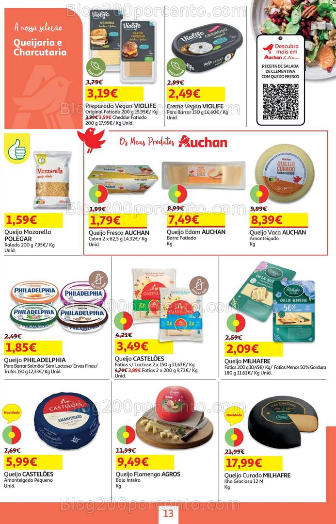 Antevisão Folheto AUCHAN Promoções de 15 a 28 janeiro