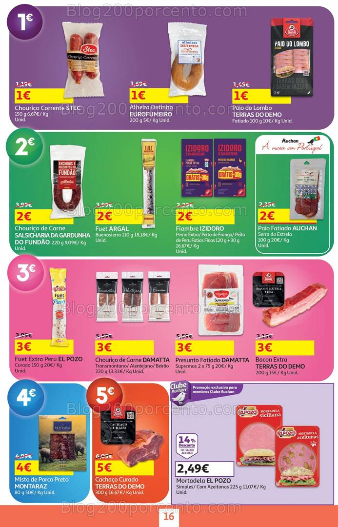 Antevisão Folheto AUCHAN Promoções de 15 a 28 janeiro