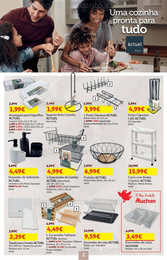 Antevisão Folheto AUCHAN Promoções de 15 a 28 janeiro