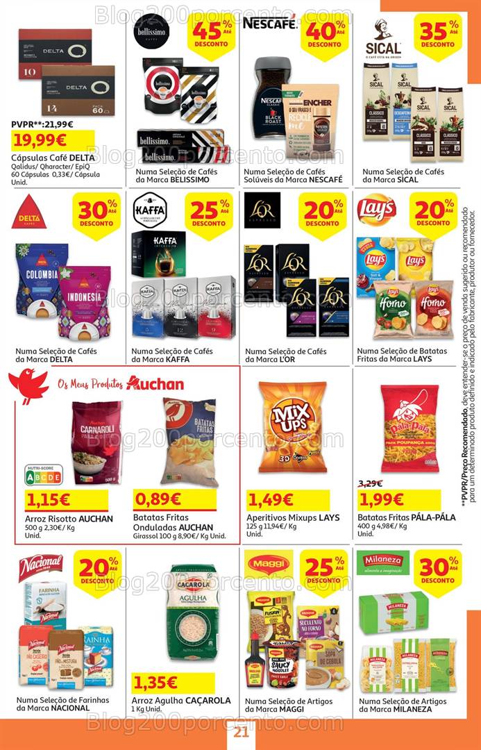 Antevisão Folheto AUCHAN Promoções de 15 a 28 janeiro