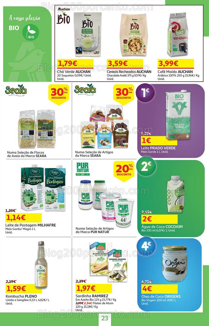 Antevisão Folheto AUCHAN Promoções de 15 a 28 janeiro