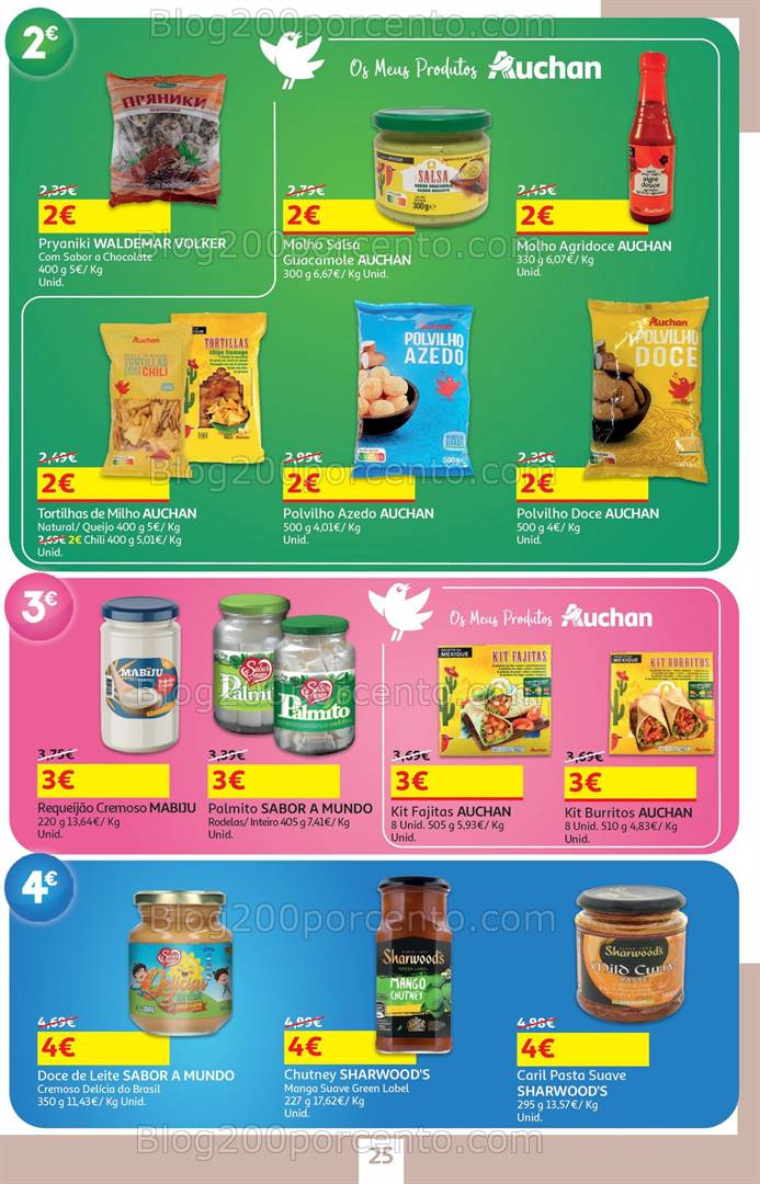 Antevisão Folheto AUCHAN Promoções de 15 a 28 janeiro