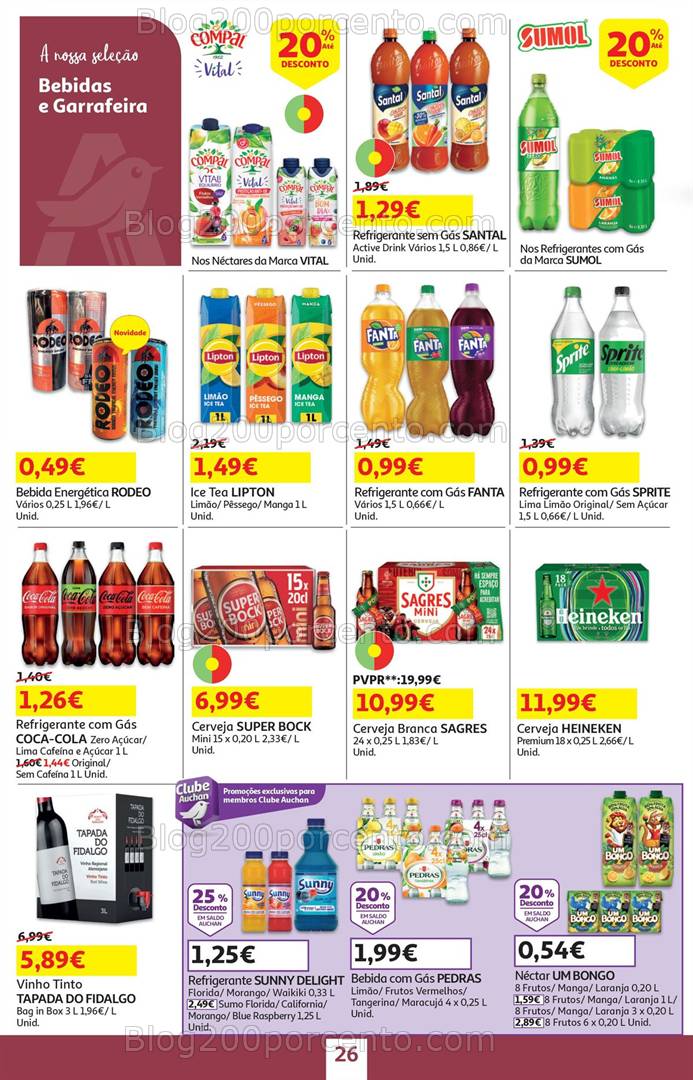 Antevisão Folheto AUCHAN Promoções de 15 a 28 janeiro