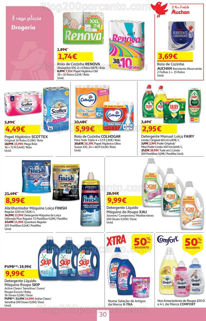 Antevisão Folheto AUCHAN Promoções de 15 a 28 janeiro