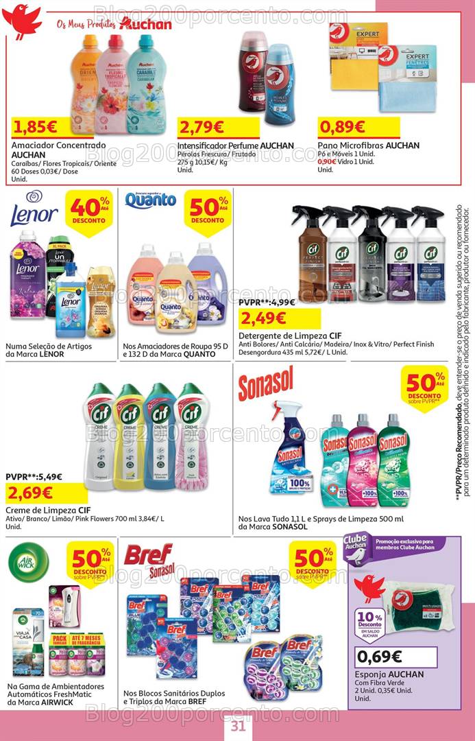 Antevisão Folheto AUCHAN Promoções de 15 a 28 janeiro