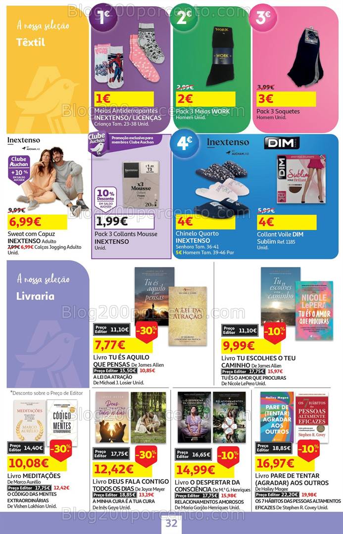 Antevisão Folheto AUCHAN Promoções de 15 a 28 janeiro