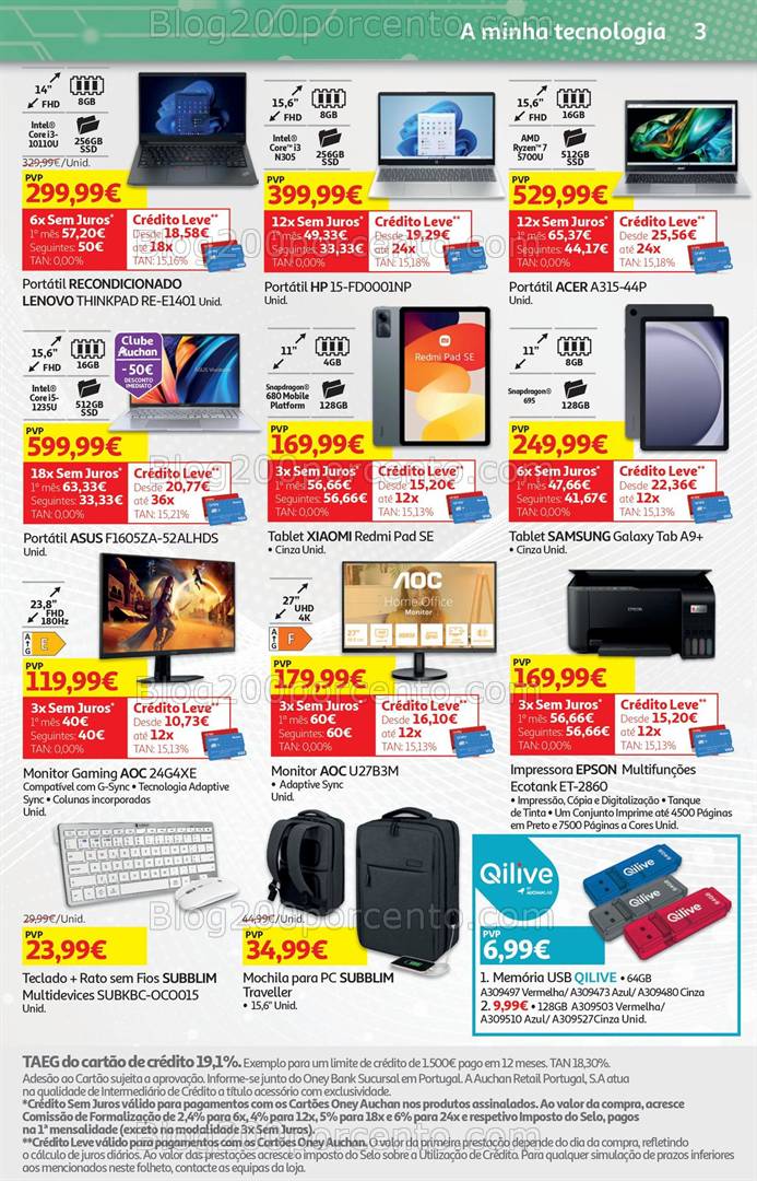 Antevisão Folheto AUCHAN Promoções de 15 a 28 janeiro